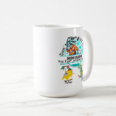 Dadasaurus夏のコーヒーマグを台無しにしない コーヒーマグカップ (正面右)