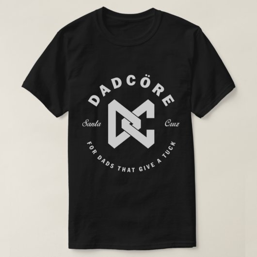 DADCORE - Punk Rock Dad Classic T-Shirt Tシャツ (デザイン正面)