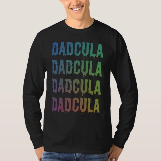 Dadcula Dripping Font Generic Halloween Costume Tシャツ (正面)