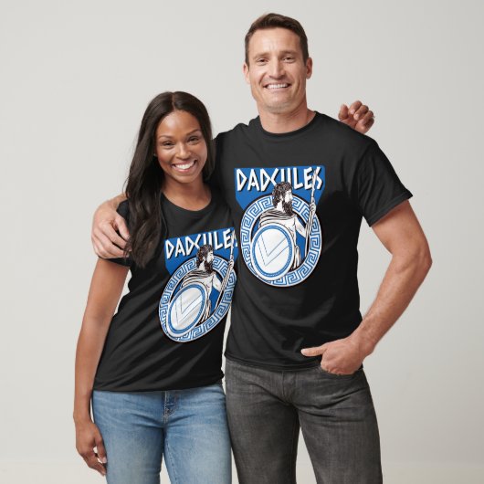 Dadcules Greek Dad for Greeks for Father s Day Tシャツ (ユニセックス)