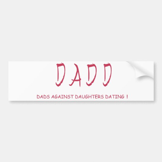 DADD バンパーステッカー (正面)