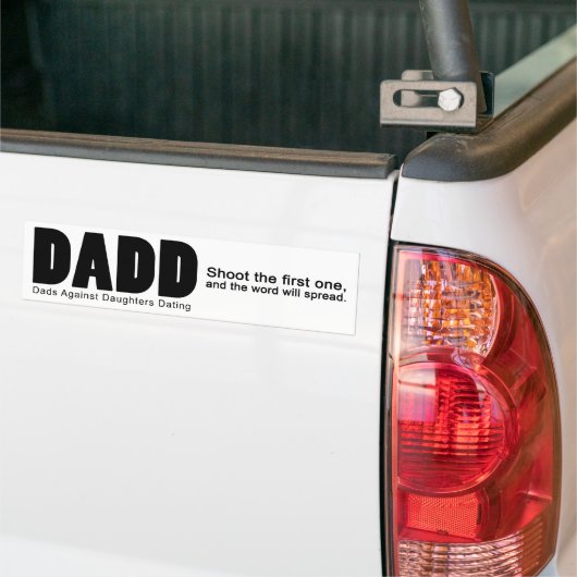 DADD バンパーステッカー (トラック上)