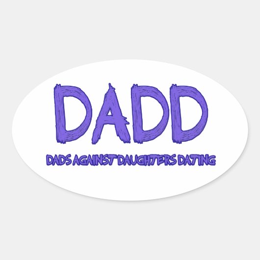 DADD 楕円形シール (正面)