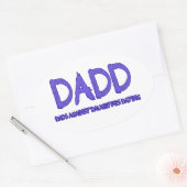 DADD 楕円形シール (封筒)