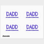 DADD 楕円形シール (シート)