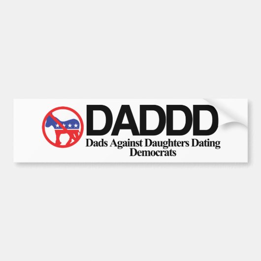 DADDD バンパーステッカー (正面)