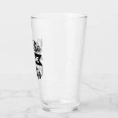 Daddio of the Patio Cool Father's Day Funny Dad  タンブラーグラス (左)