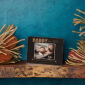 DaddyがSon's First Hero Name Photoを設立 フォトプラーク (側面)