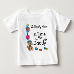 Daddyと遊の時間2 ベビーTシャツ
