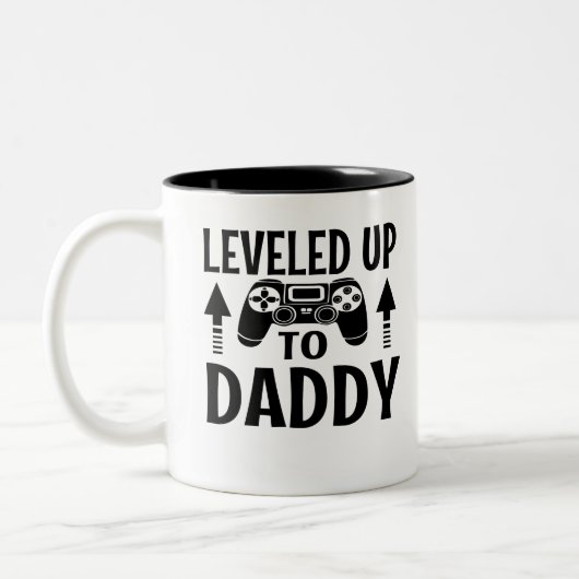 dADDYまで平準化 ツートーンマグカップ (左)