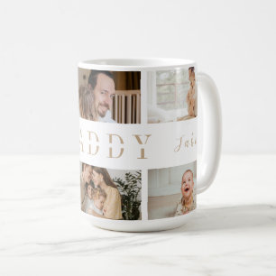DADDYフォトパーソナライズされたマグカップ 父の日贈り物 コーヒーマグカップ