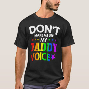 Daddyボイスゲイベアプライド Tシャツ