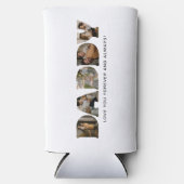 DADDYレターフォトコラージュ父の日 スリム缶クーラー (正面)