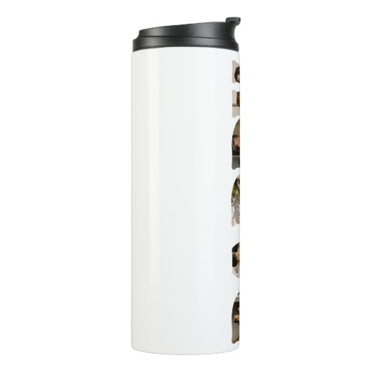 DADDYレターフォトコラージュ父の日 タンブラー (回転左)