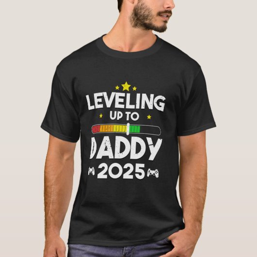 Daddyロードまでのレベリング新しいパパD Tシャツ (正面)