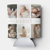 DADDY写真パーソナライズされたクーラーボックス 缶クーラー (裏面)