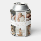 DADDY写真パーソナライズされたクーラーボックス 缶クーラー (缶裏面)