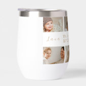 DADDY写真パーソナライズされた水瓶 | パパ贈与 (右面)