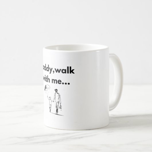 Daddy コーヒーマグカップ (正面右)