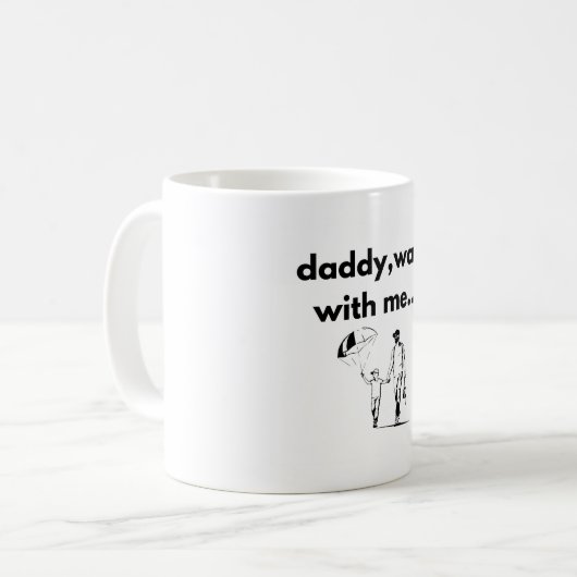 Daddy コーヒーマグカップ (正面左)