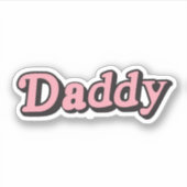 Daddy シール (正面)