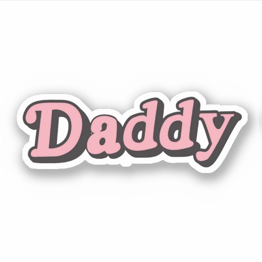 Daddy シール (正面)