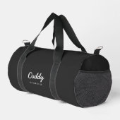 Daddy ダッフルバッグ｜子供の名前入りカスタム Daddy ダッフル ダッフルバッグ (右コーナー)