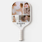 Daddy | フォトコラージュ ピックルボールラケット (裏面)
