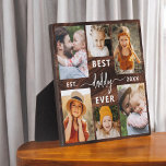 Daddy 最高の Ever – 父の日ウッドフォトコラージュ フォトプラーク<br><div class="desc">祝「パパエバー」の父の日の写真コラージュのプラークと最高のお前のパパは、世界を意味する人に心から敬意を表す。この美しく細工されたプラークは高品質、カスタマイズ可能な写真コラージュを備え、大切な思い出や特別な瞬間を展示することができる。コラージュは美しく配のまわりに置されはっきりしたた愛のメッセージ「最高のパパ・エバー」は、どの部屋にも最適なセンターピースとなっている。耐久性のある素材を使った仕上げお洒落で、このプラークはパパへの愛情と同様に、時間のテストに耐えるように設計されている。壁に表示されるか、机に置かれるかパーソナライズされた、この贈り物は必ず彼の顔にスマイルを持って来て、忘れられない絆を思い出させる共有。父の日、誕生日、または任意の大事な行事に理想的な"最高のパパ・エバー"フォトコラージュのプラークは、彼のハートを何年も暖めるであろう永遠の記念の杯来である。</div>