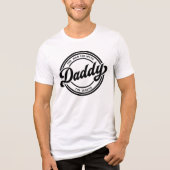 Daddy – 男、神話、伝説Tシャツ トライブレンドＴシャツ (正面)