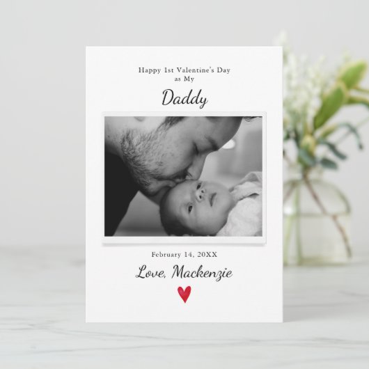 Daddy 1st Valentine's Dayベビー写真 (スタンド正面)