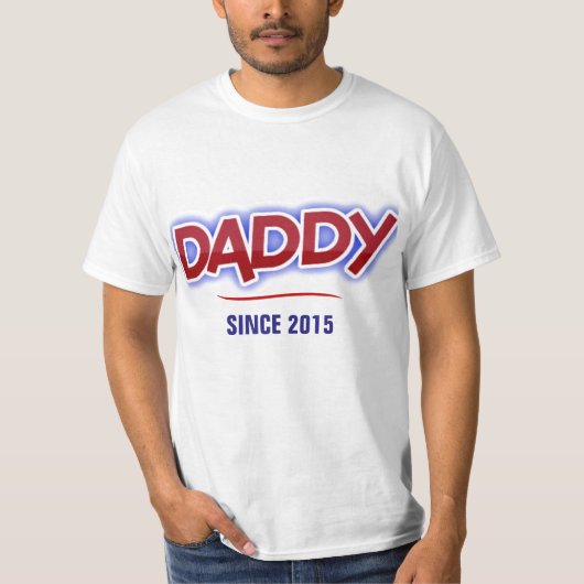 DADDY--2015年から Tシャツ (正面)