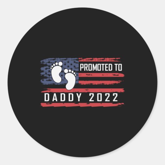 Daddy 2022に昇格 ラウンドシール (正面)