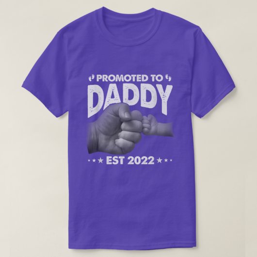 Daddy 2022に昇進おもしろい新しいFirs Tシャツ (デザイン正面)