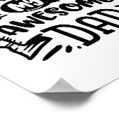 Daddy And Me Dont Make Me Call My Awesome Dad  ポスター (角)