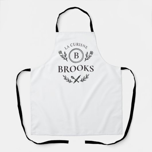 Daddy — Barbecue King Personalized BBQ Apron エプロン (正面)
