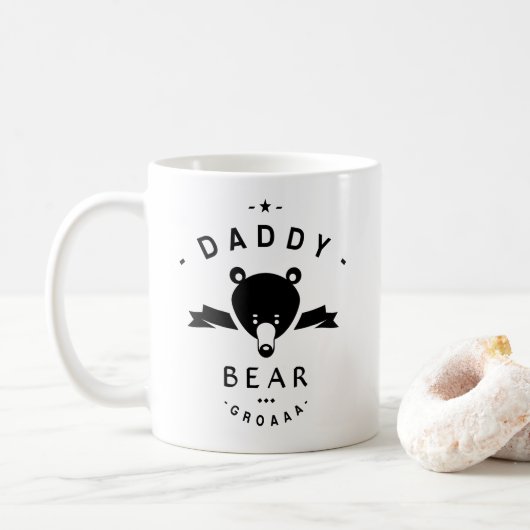 Daddy bear コーヒーマグカップ (ドーナツ)