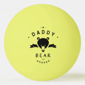 Daddy bear 卓球ボール (正面)