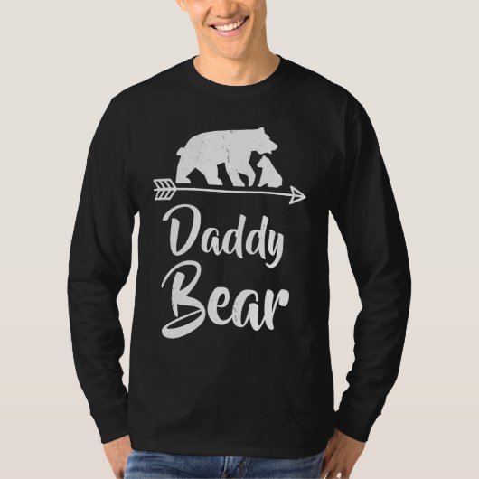 Daddy Bear Matching Family Christmas Costume Tシャツ (正面)