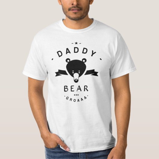 Daddy bear tシャツ (正面)