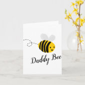 Daddy Bee  カード (黄色い花)