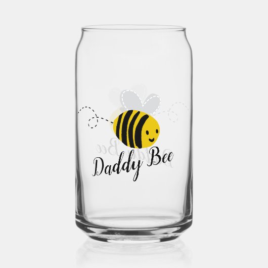 Daddy Bee ガラス缶 (正面)