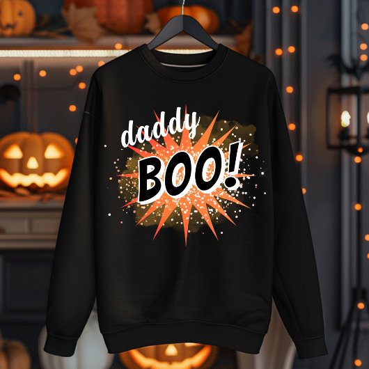 Daddy Boo | オレンジのハロウィン スウェットシャツ