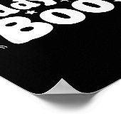 Daddy Boo Funny Ghost Halloween Family Matching  ポスター (角)