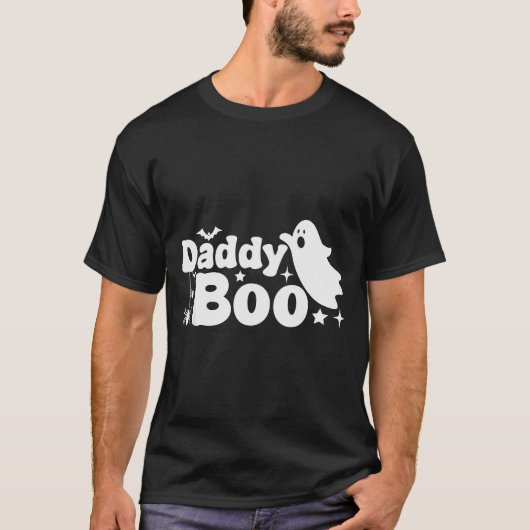 Daddy Boo Funny Ghost Halloween Family Matching  Tシャツ (正面)