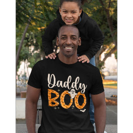 Daddy Boo Halloween Naranja Lindo Tシャツ