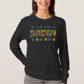 Daddy Brick Builder Blocks Master Builder Tシャツ (正面)