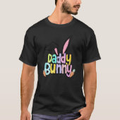 Daddy Bunny Easter Day One Hoppy Daddy Easter Tシャツ (正面)