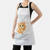 Daddy Cat Meow Spiral - Apron エプロン (インサイチュ)