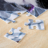 Daddy cat since Photo cute cat ジグソーパズル (側面)